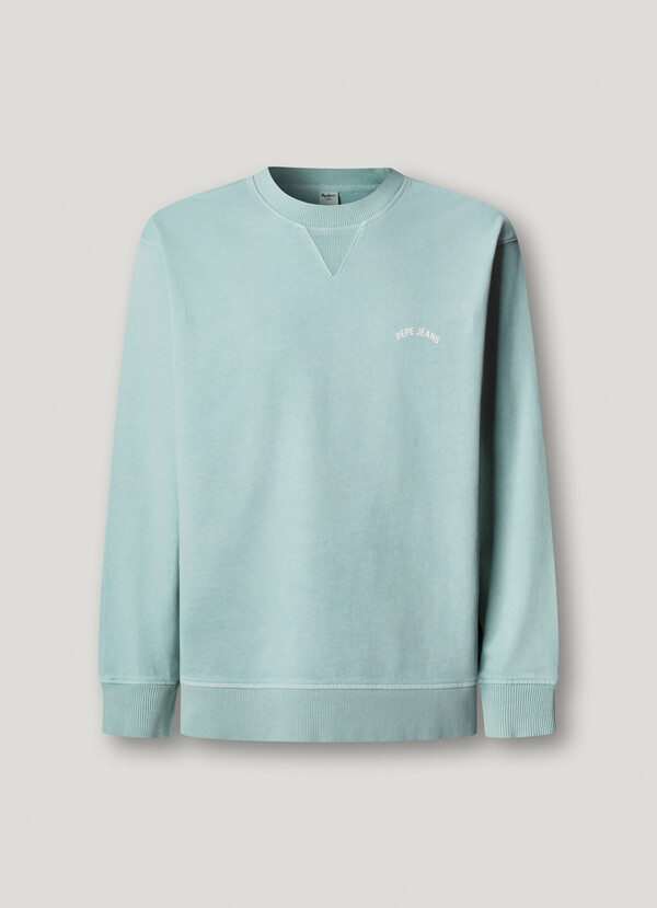 CREW NECK CASUAL FIT SWEATSHIRT
