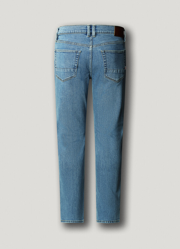 HATCH - SLIM FIT MID-RISE JEANS