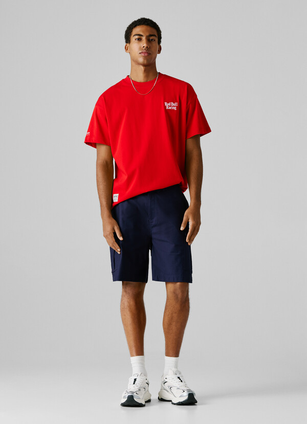 STRAIGHT FIT CARGO BERMUDA