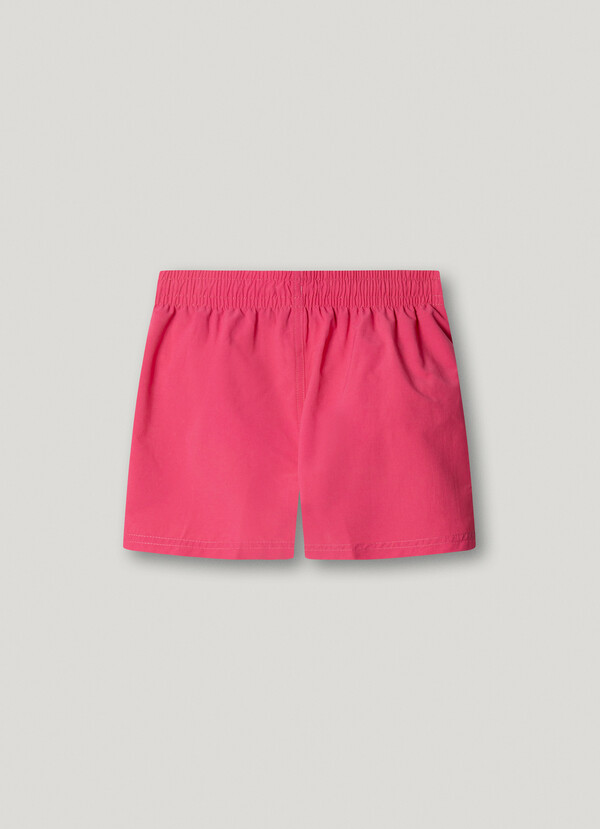 SHORT DE BAIN BERMUDA AVEC LOGO IMPRIM&Eacute;