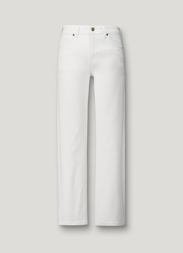 MID-RISE STRAIGHT FIT JEANS - ARROW