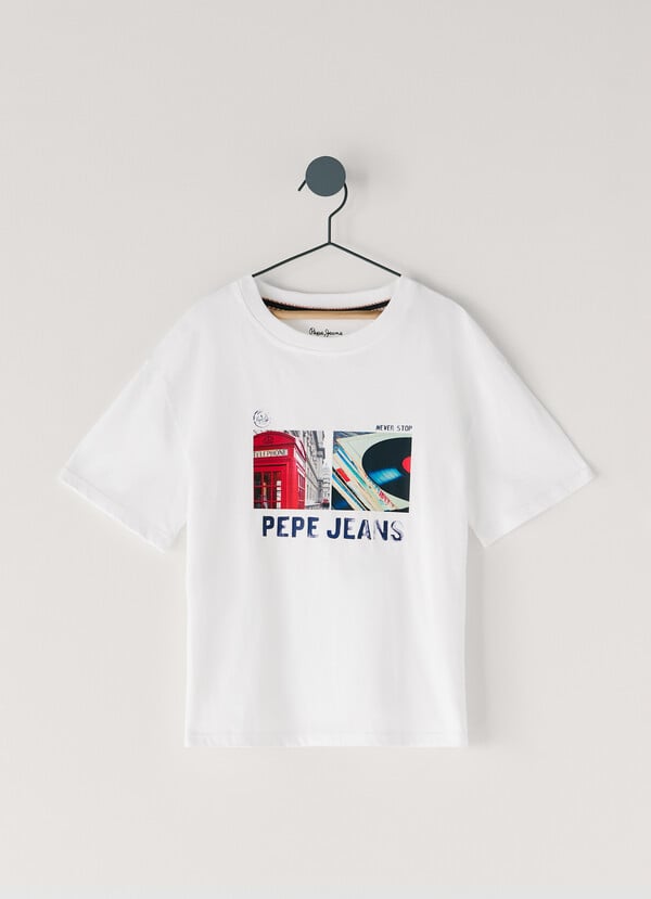 CAMISETA ESTAMPADO FOTOGR&Aacute;FICO FIT RELAXED