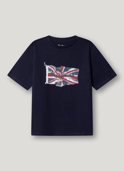 REGULAR FIT UNION JACK T-SHIRT