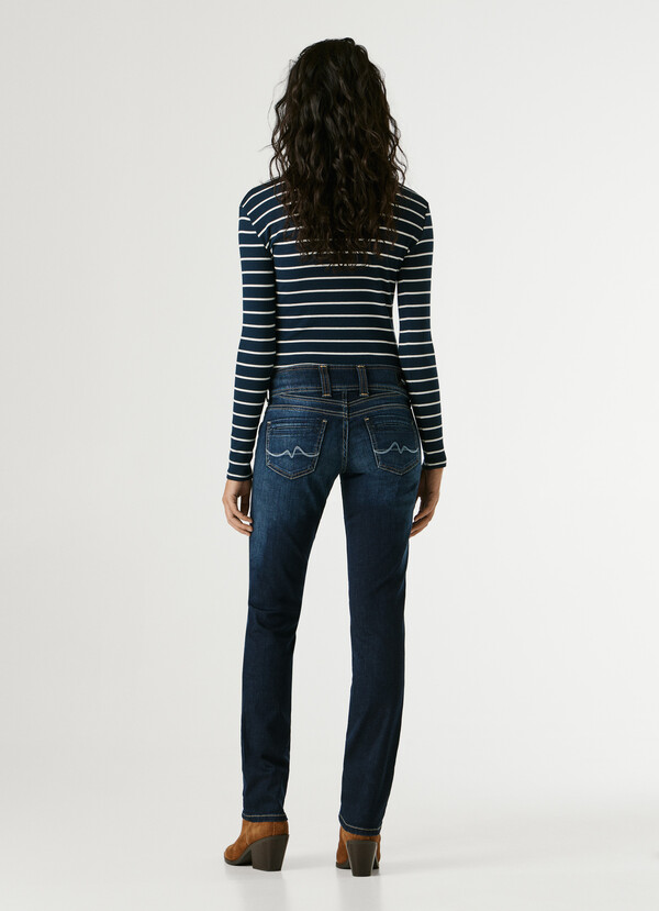 MID-RISE SLIM FIT JEANS - ICONIC GEN