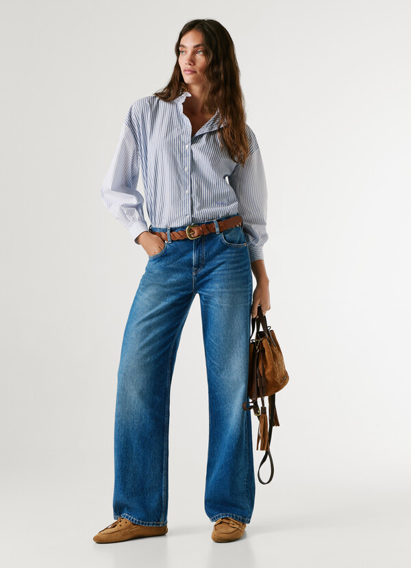 MID-RISE LOOSE FIT JEANS - HAZEL