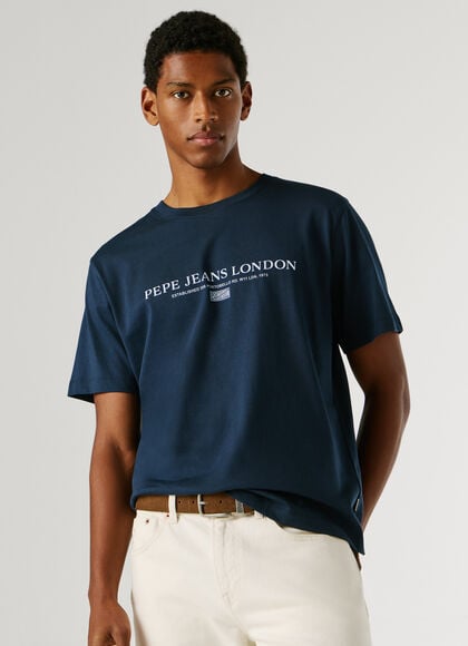 REGULAR FIT LOGO PRINT T-SHIRT