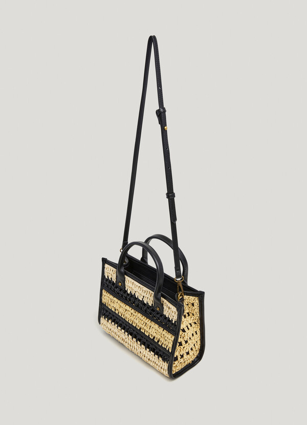 RAFFIA SHOULDER BAG