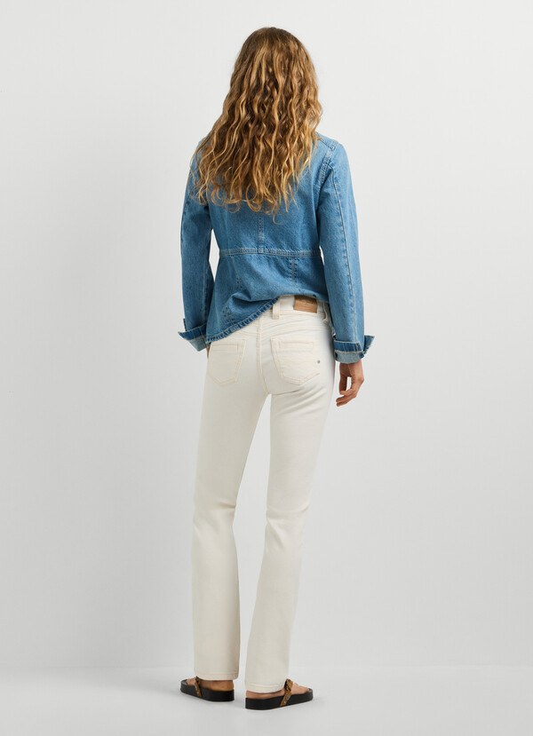 MID-RISE SLIM FIT JEANS - GEN