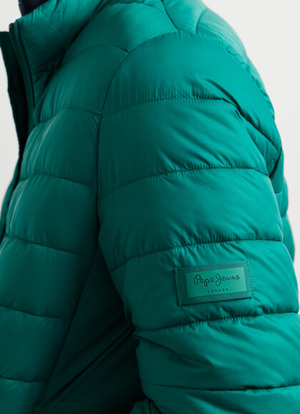 PADDED HIGH NECK PUFFER JACKET