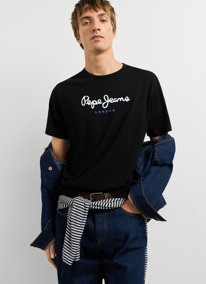 REGULAR FIT LOGO PRINT T-SHIRT