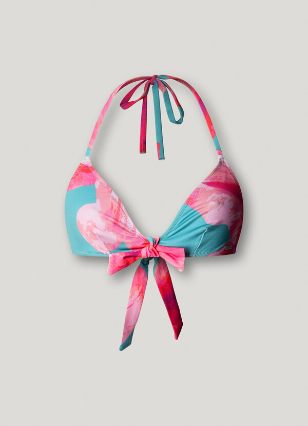 FLORAL BIKINI TOP