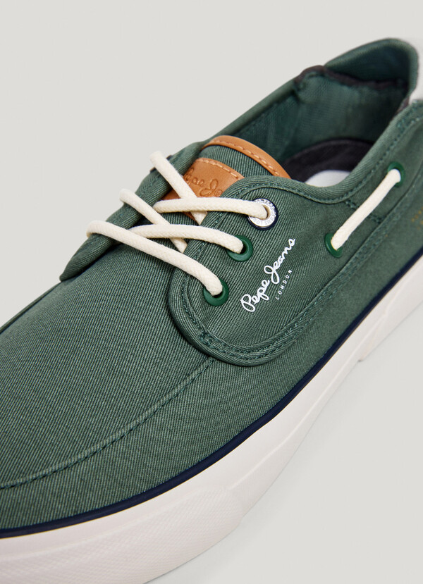 CANVAS BOAT SHOES
