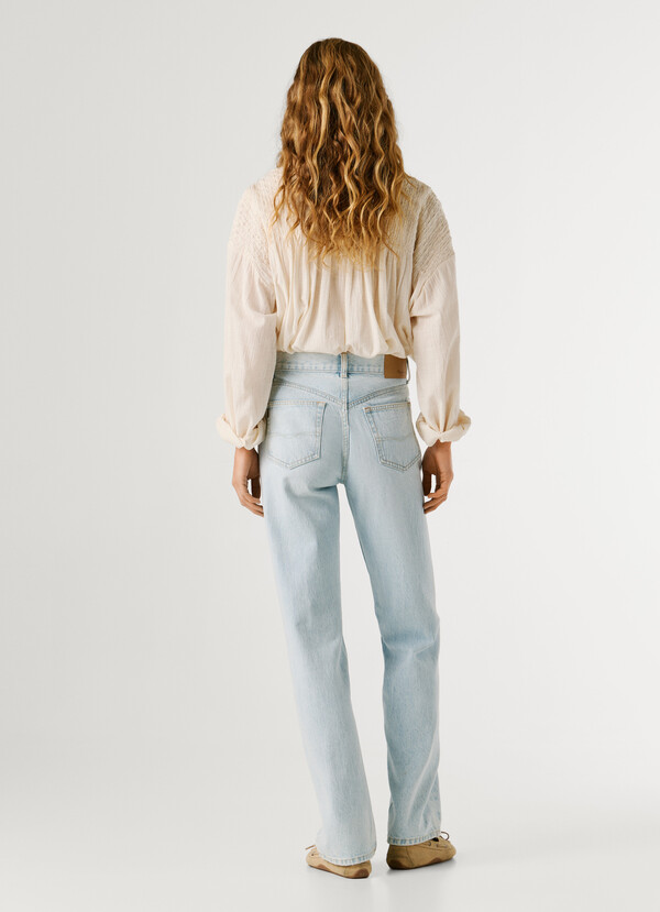 HIGH-RISE STRAIGHT FIT JEANS - ROBYN
