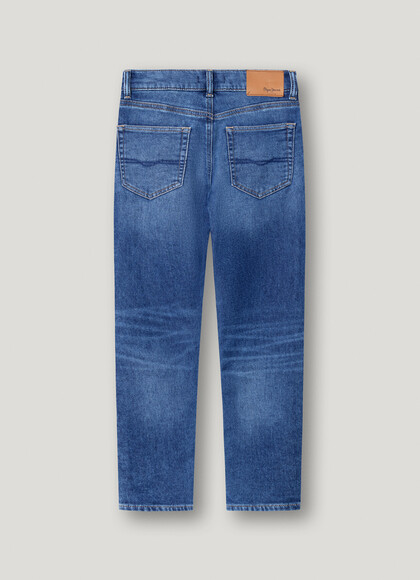 CASHED - STRAIGHT FIT MID-RISE JEANS