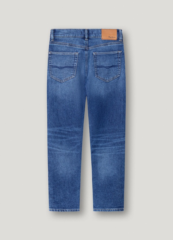 CASHED - JEANS STRAIGHT FIT REGULAR WAIST 