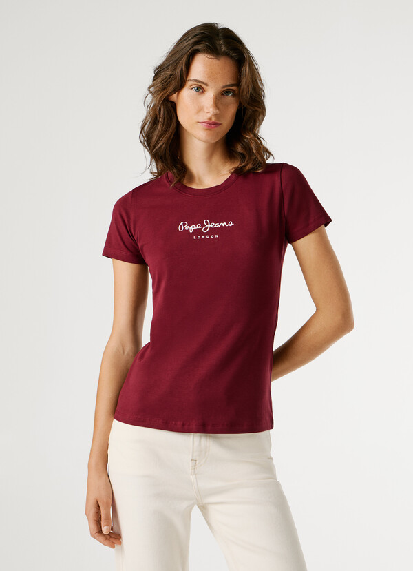 SLIM FIT LOGO PRINT T-SHIRT