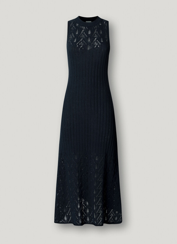 OPENWORK DETAIL MAXI DRESS