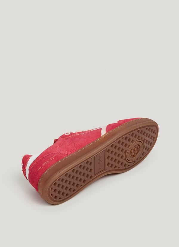 BALL - RETRO SUEDE TRAINERS 