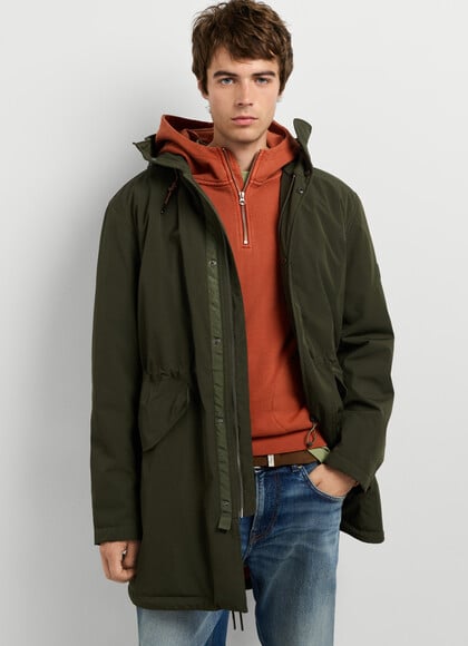 LONG PARKA WITH HOOD
