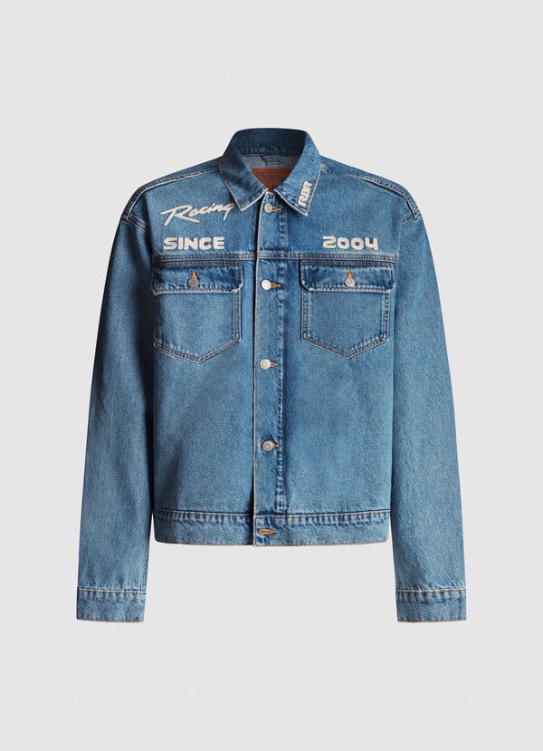RELAXED FIT DENIM JACKET