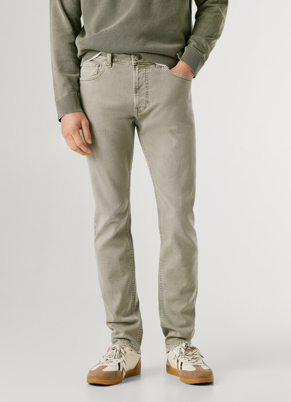 TAPER FIT MID-RISE JEANS - STANLEY