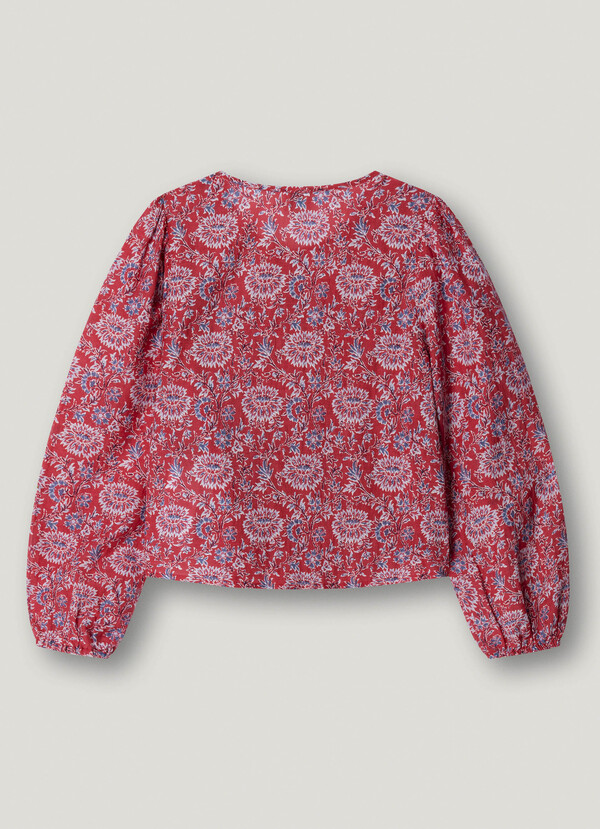 BLUSA FLUIDA ESTAMPADO FLORAL