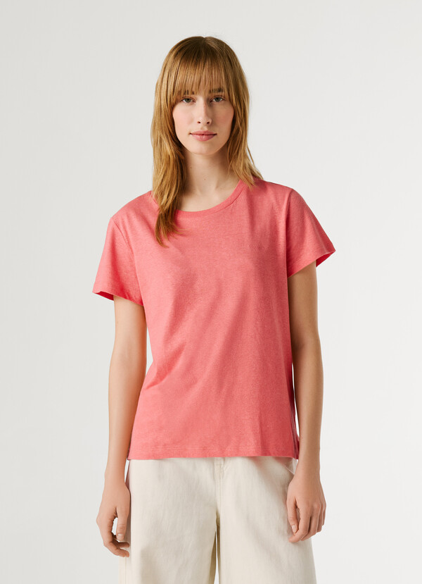 EMBROIDERED LOGO T-SHIRT