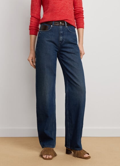 EDEN - HIGH-RISE STRAIGHT FIT JEANS