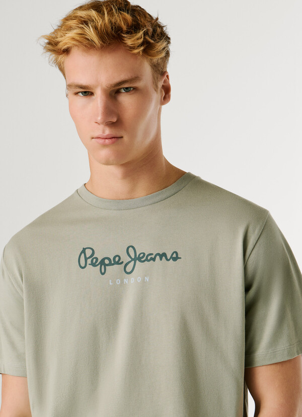 REGULAR FIT LOGO PRINT T-SHIRT