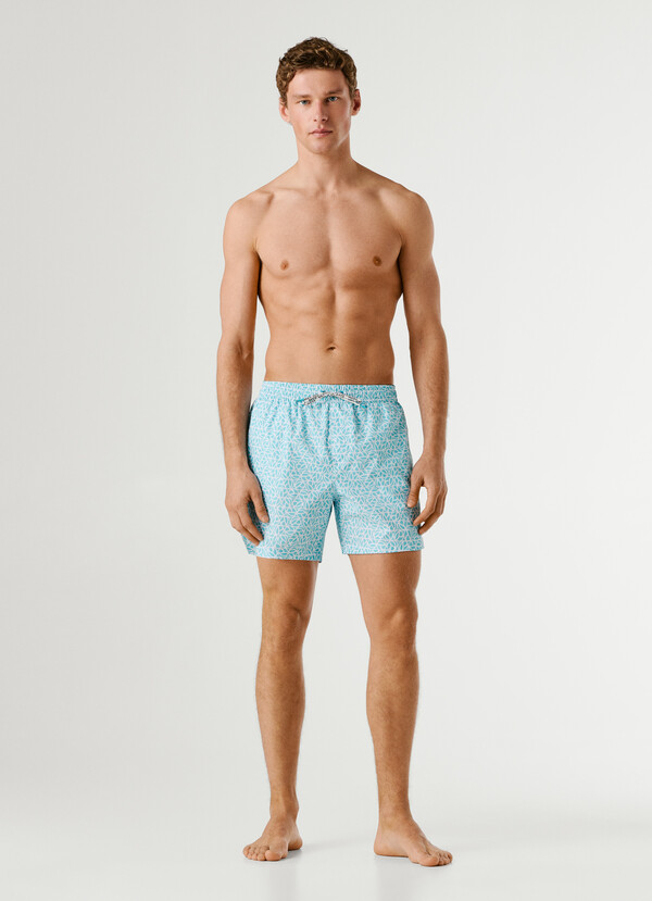 SWIM SHORTS ALL-OVER MONOGRAM
