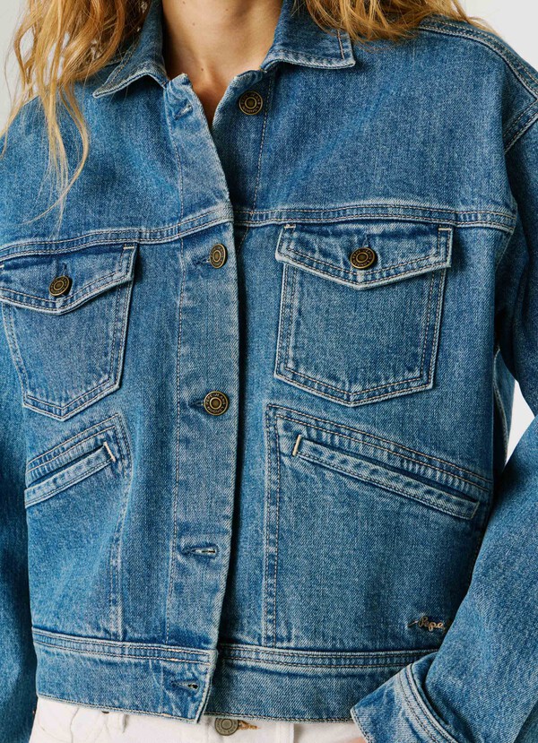 RELAXED FIT DENIM JACKET