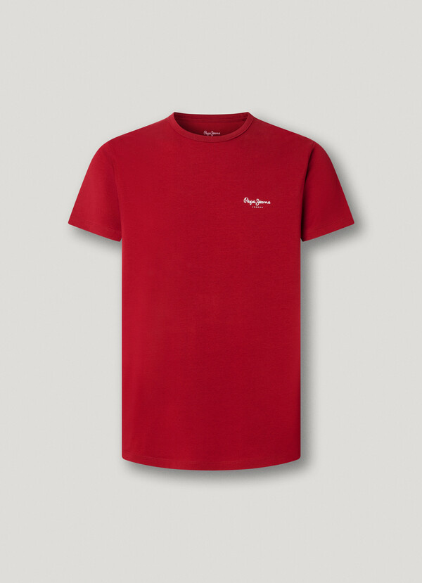 SLIM FIT LOGO PRINT T-SHIRT