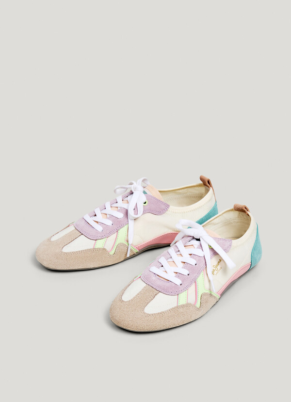 TRAINERS WITH SUEDE DETAILS - NOA