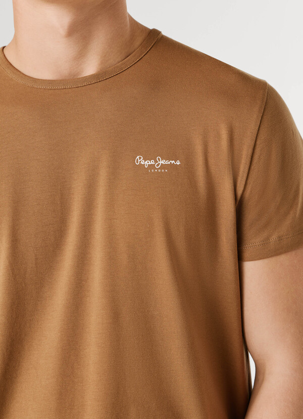 SLIM FIT LOGO PRINT T-SHIRT