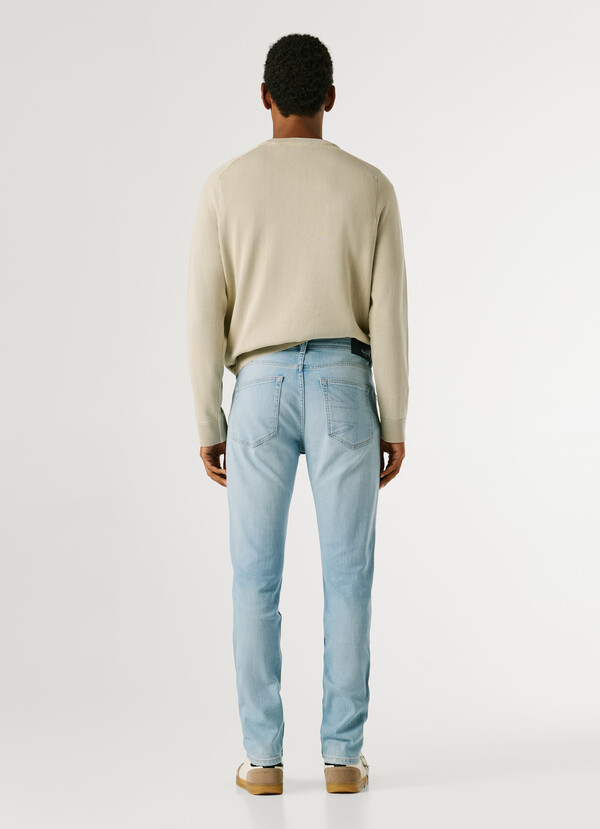 TAPER FIT MID-RISE JEANS - STANLEY