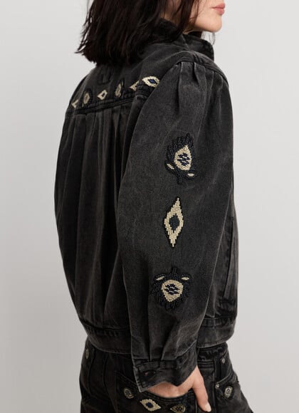 RELAXED FIT DENIM JACKET