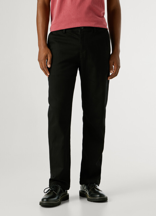 SLIM FIT CHINO TROUSERS