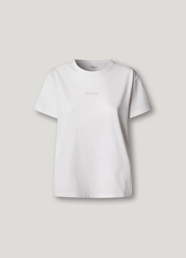 STRASS LOGO T-SHIRT