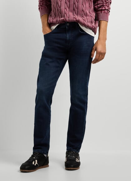 TRACK - SLIM FIT MID-RISE JEANS