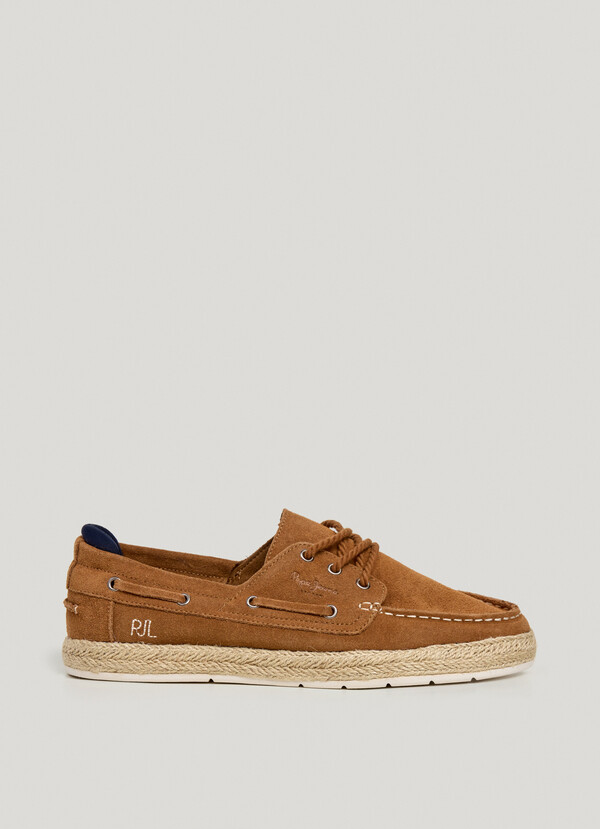 SCARPE DA BARCA IN CAMOSCIO