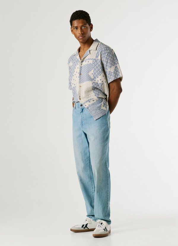 TAPER FIT LOW-RISE JEANS - CAMDEN