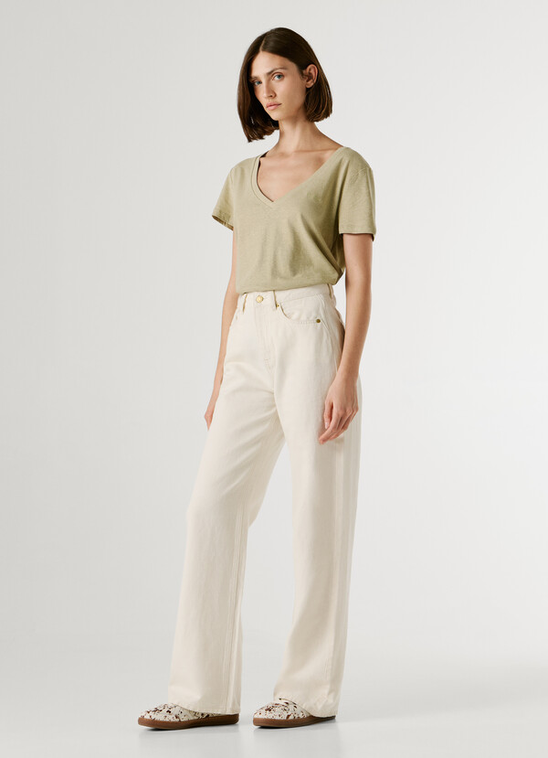 HIGH-RISE STRAIGHT FIT JEANS - LEXA