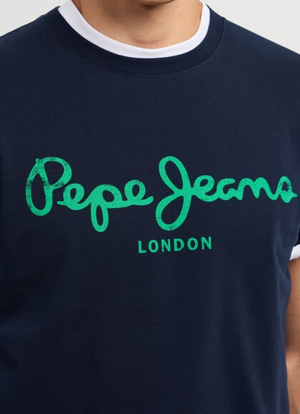 SLIM FIT LOGO PRINT T-SHIRT