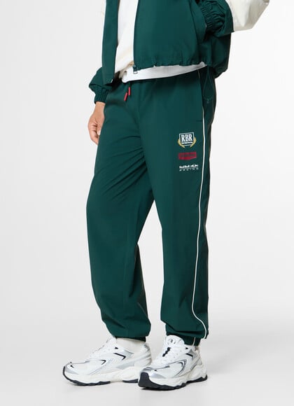 PRINTED LOGO JOGGER TROUSERS