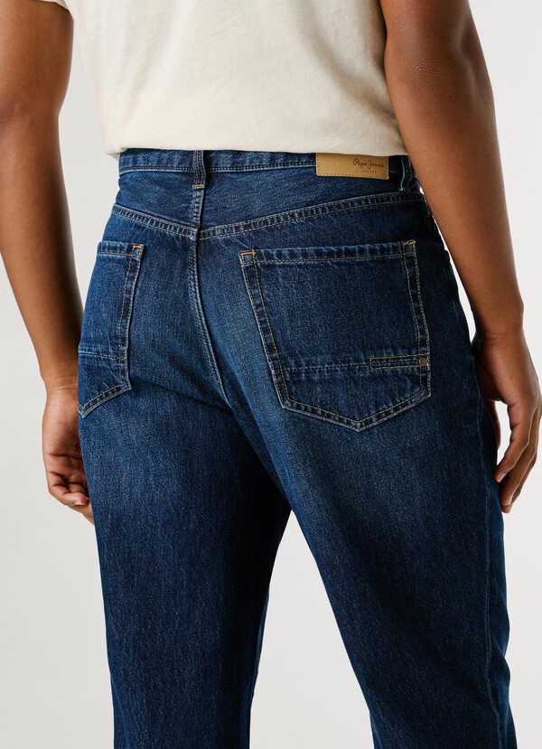 TAPER FIT LOW-RISE JEANS - CAMDEN