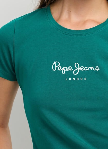 SLIM FIT LOGO PRINT T-SHIRT