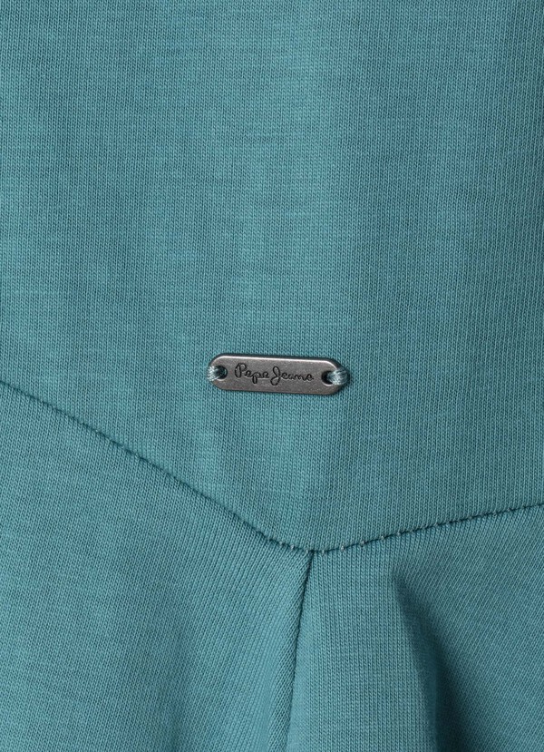 CREW NECK MINI DRESS