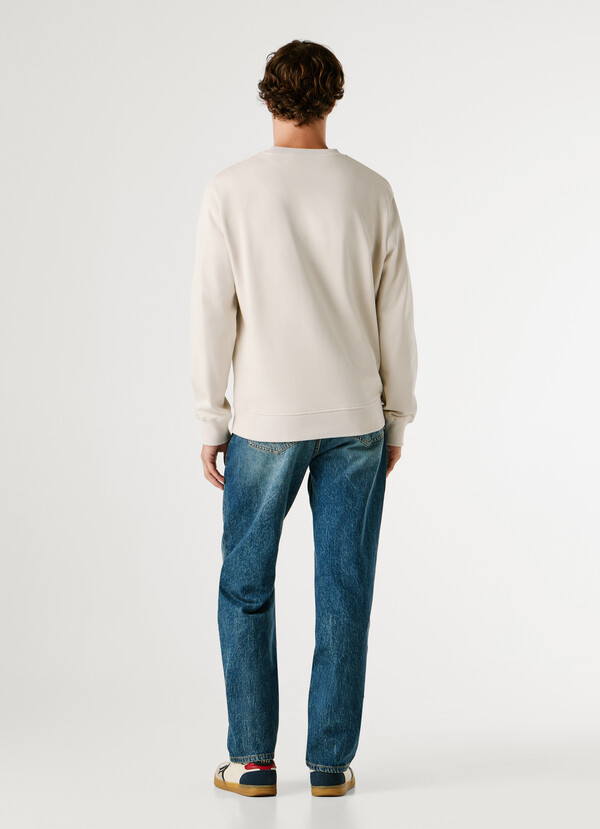REGULAR FIT CREW NECK SWEATSHIRT