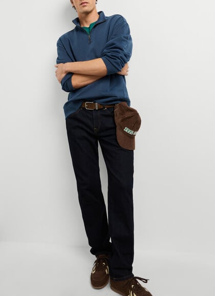 HATCH - SLIM FIT MID-RISE JEANS