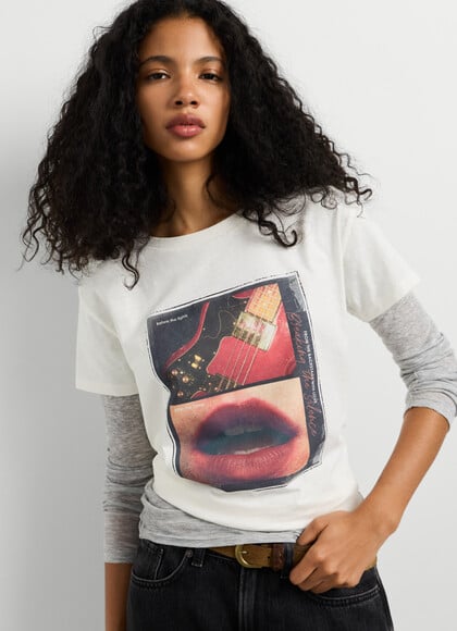 PHOTO PRINT T-SHIRT